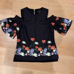 Ted Baker Black Elegant Top